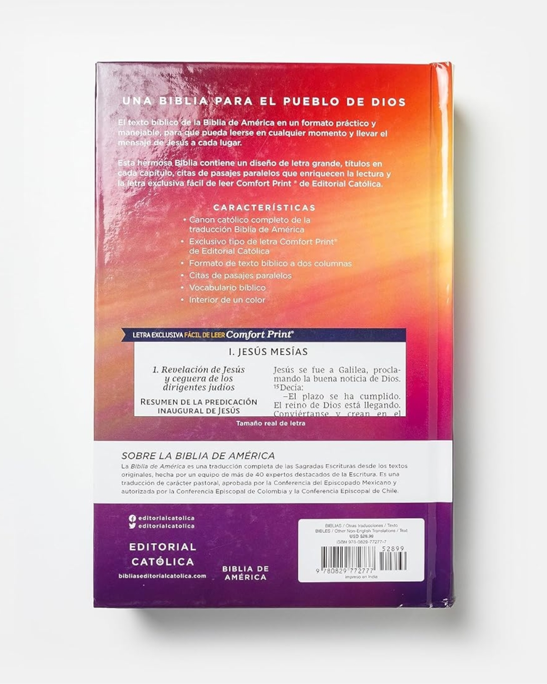 Biblia Católica Biblia de América, Tapa dura - Imagen 5