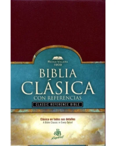Biblia Clasica con Referencias, Reina Valera 1909, Imitación Piel, Manual con Índice