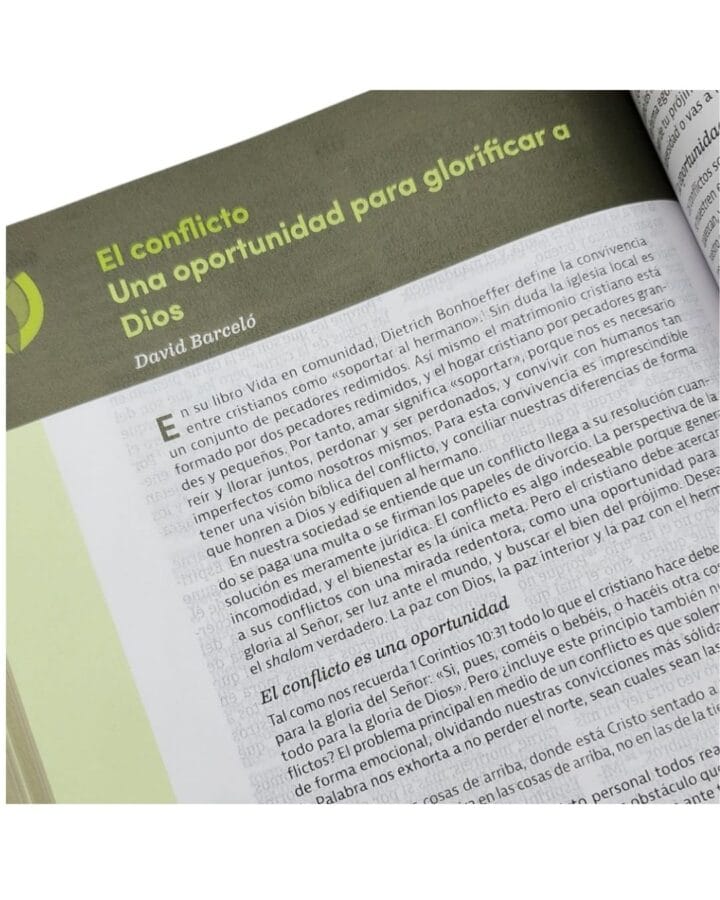 Biblia Consejería para la Vida, Reina Valera 1960, Símil Piel - Imagen 4