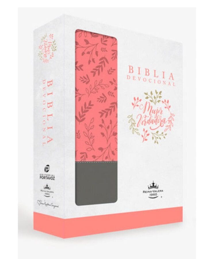 Biblia Devocional Mujer Verdadera Reina Valera 1960, Símil Piel