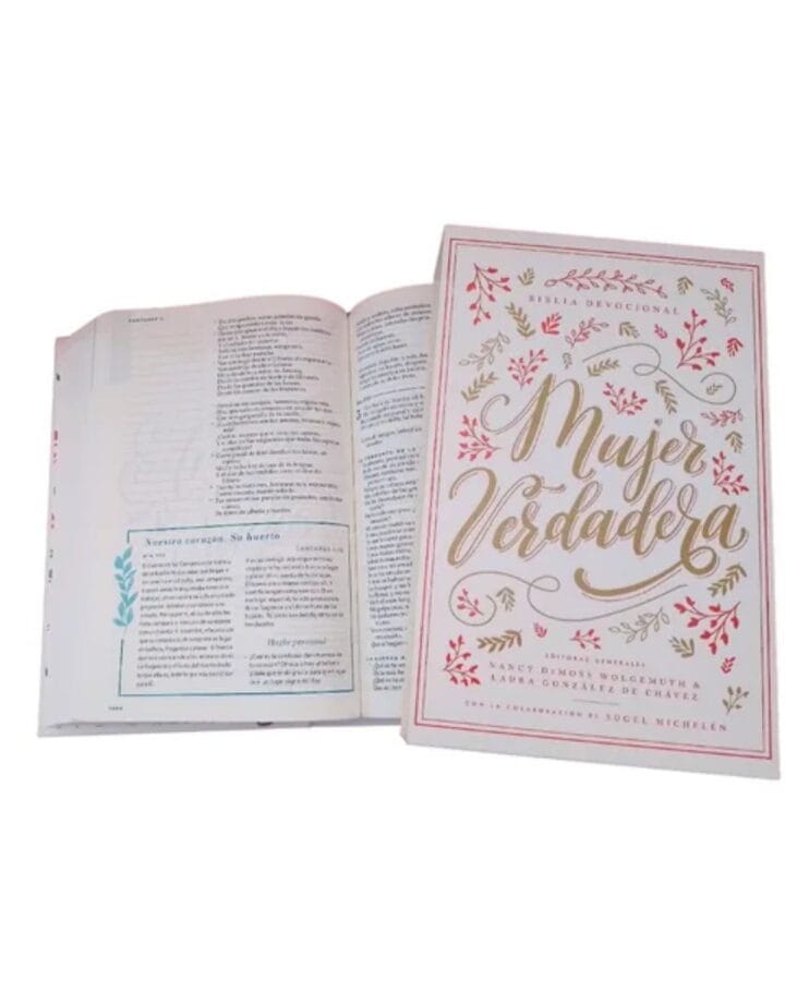 Biblia Devocional Mujer Verdadera Reina Valera 1960, Tapa Dura - Imagen 4