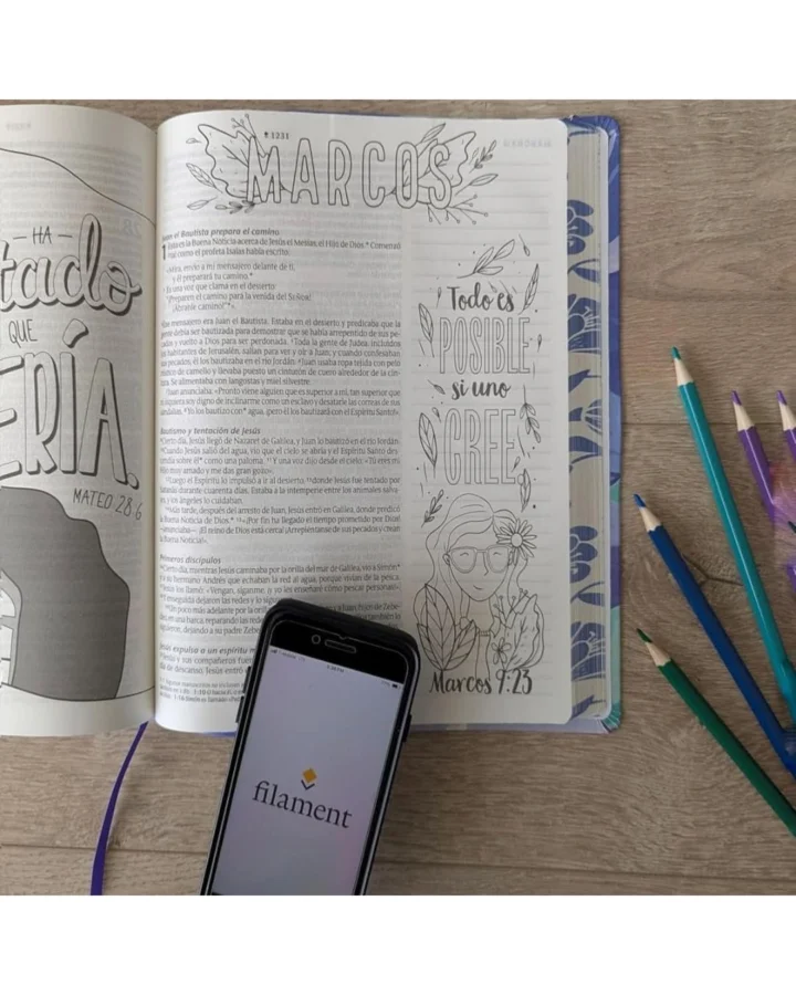 Biblia Inspira Nueva Traducción Viviente, Letra Grande, Símil Piel, Grande - Imagen 3