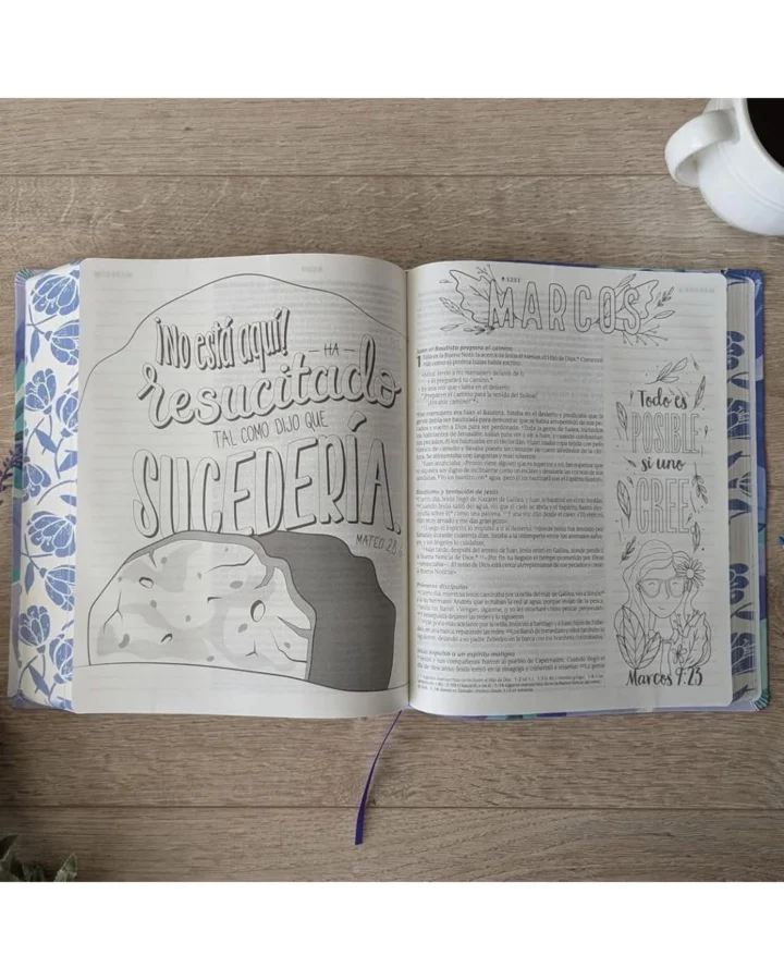 Biblia Inspira Nueva Traducción Viviente, Letra Grande, Símil Piel, Grande