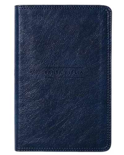 Biblia NVI, Imitación Piel, Pequeña, Azul Marino