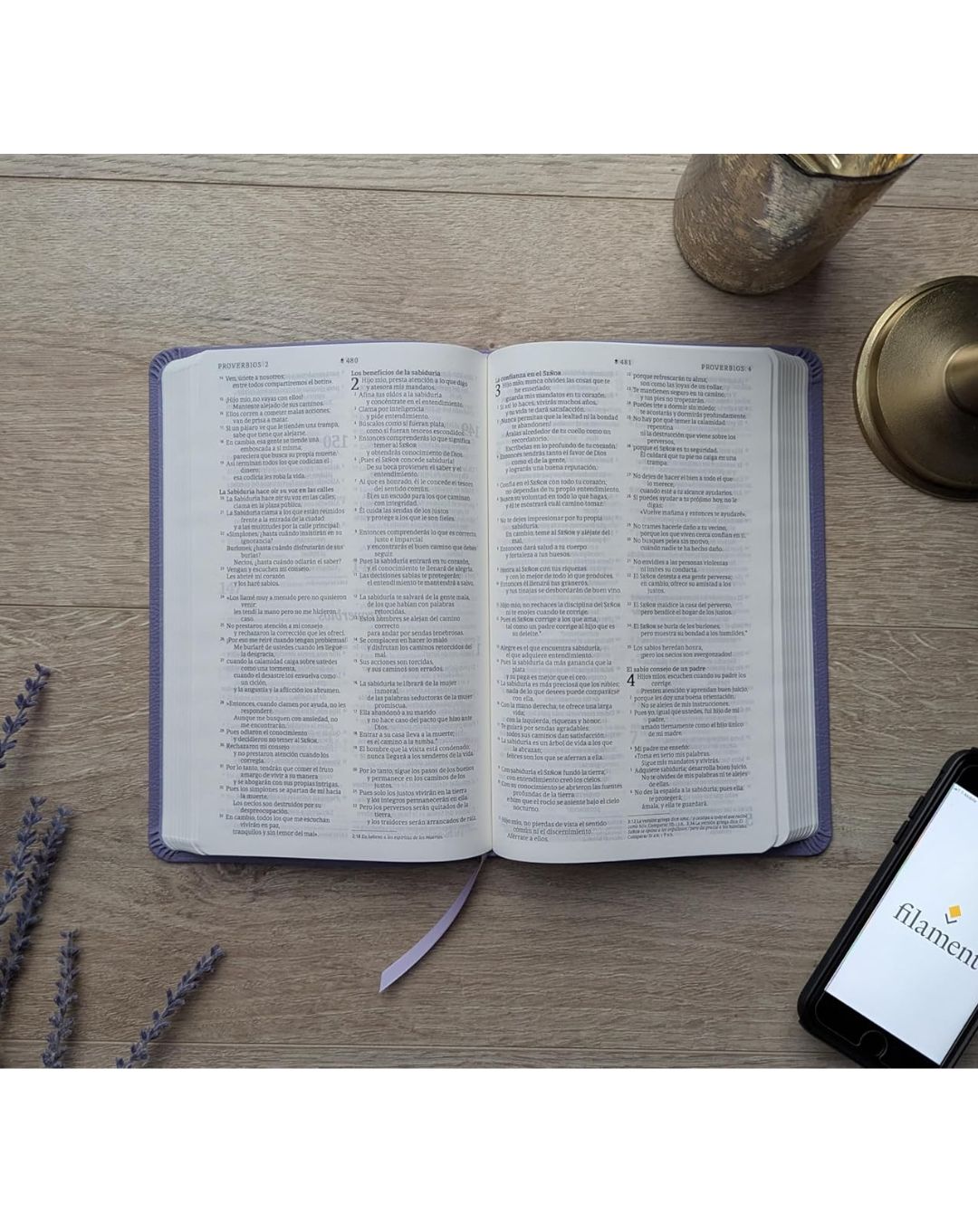 Biblia Nueva Traducción Viviente, Símil Piel, Manual - Imagen 4