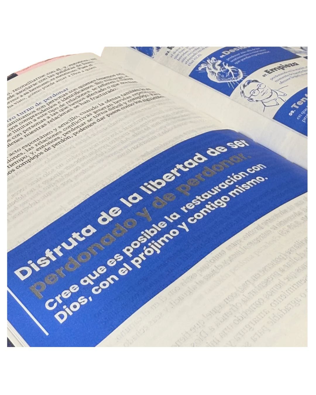 Biblia Perdón y Restauración Reina Valera 1960, Símil Piel, Manual - Imagen 2