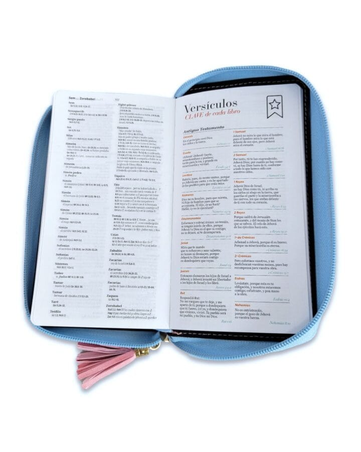 Biblia Reina Valera 1960, Imitación Piel, Pequeña, con Cierre - Imagen 4