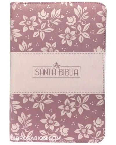 Biblia Reina Valera 1960, Letra Grande, Imitación Piel, Manual, con Cierre