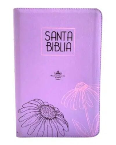 Biblia Reina Valera 1960, Letra Grande, Imitación Piel, Manual, con Cierre