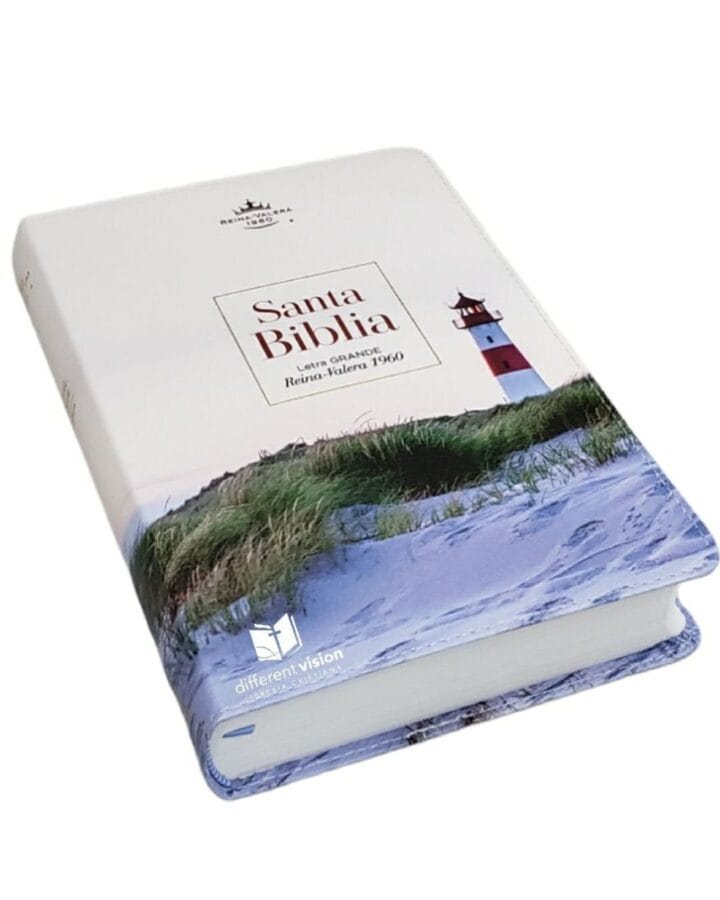Biblia Reina Valera 1960, Letra Grande, Símil Piel, Manual - Imagen 2