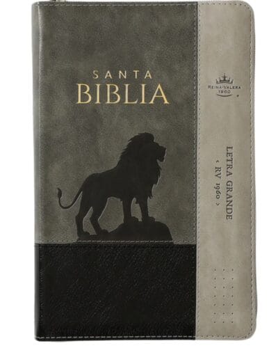 Biblia Reina Valera 1960, Letra Grande, Símil Piel, Manual, con Cierre e Índice