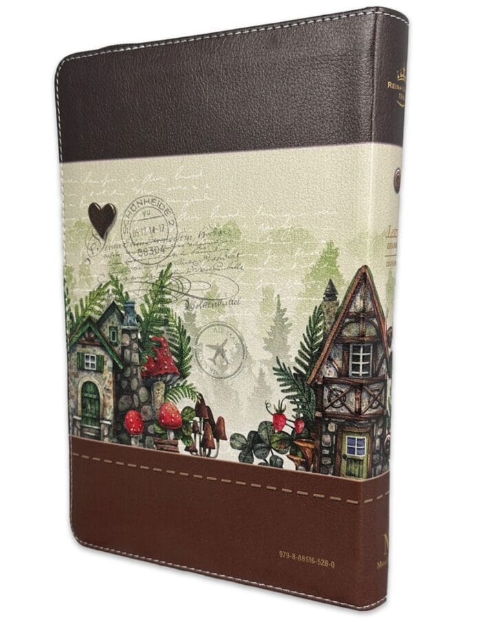 Biblia Reina Valera 1960, Letra Grande, Símil Piel, Manual, con Cierre e Índice - Imagen 5