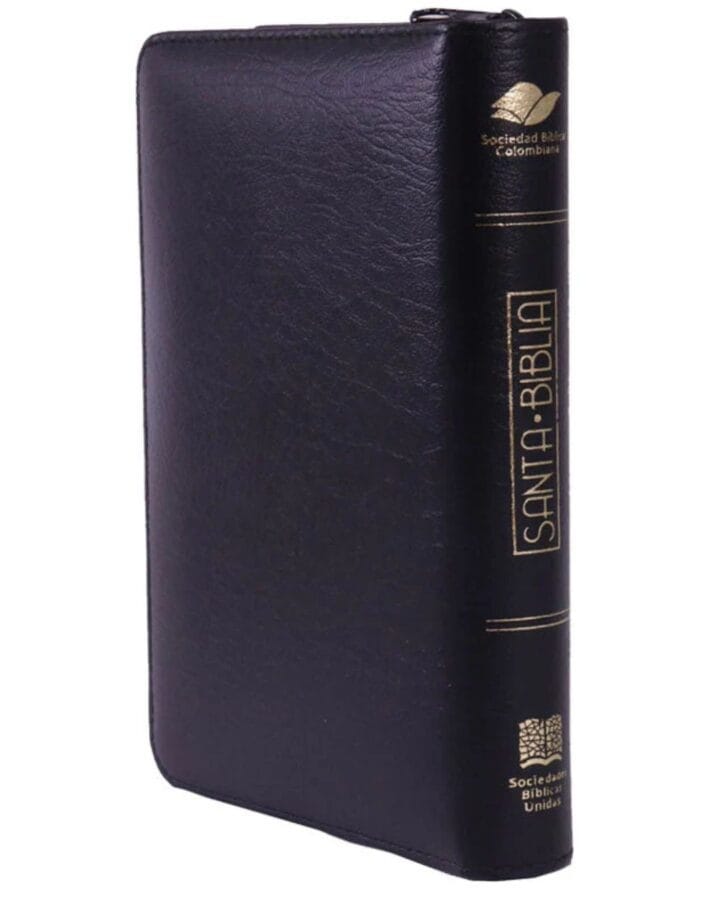 Biblia Reina Valera 1960, Letra Grande, Símil Piel, Manual, con Cierre e Índice - Imagen 2