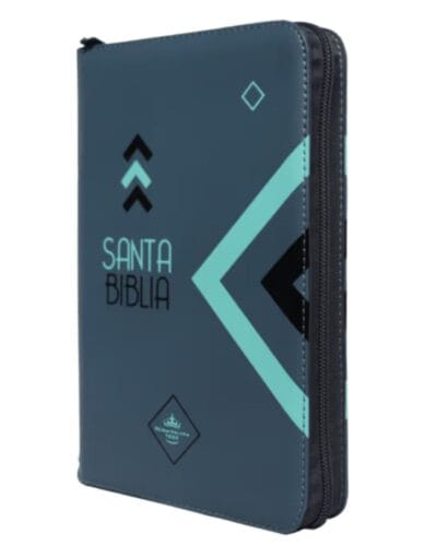 Biblia Reina Valera 1960, Letra Grande, Símil Piel, Manual, con Cierre