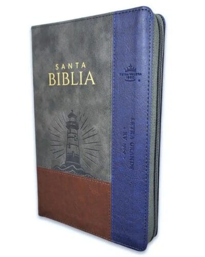 Biblia Reina Valera 1960, Letra Grande, Símil Piel, Manual con Índice