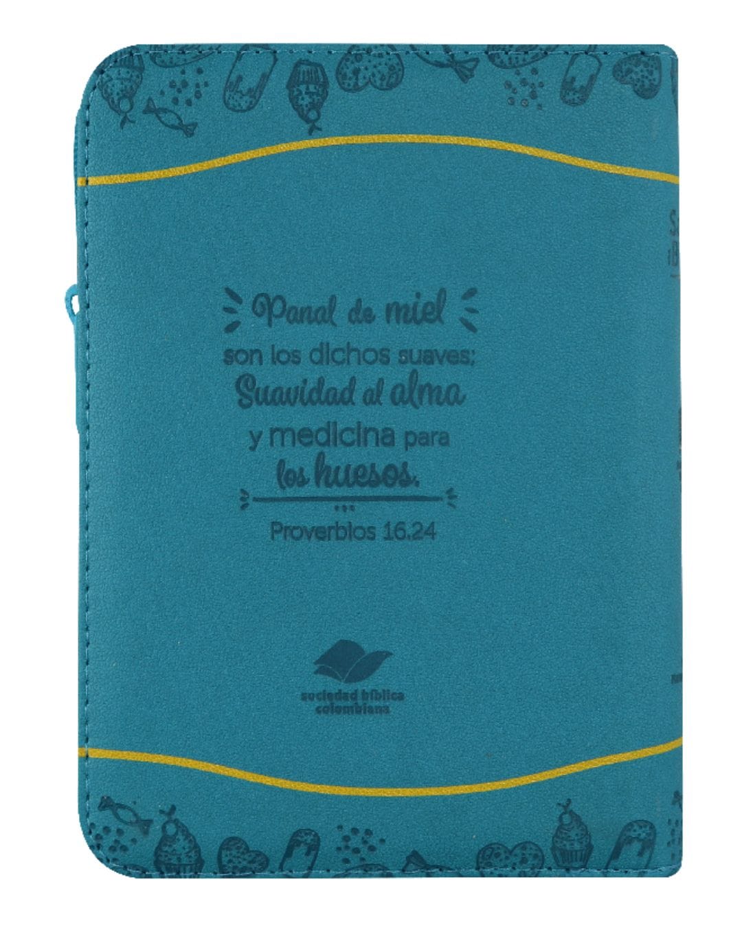 Biblia Reina Valera 1960, Símil Piel, Pequeña, con Cierre e Índice - Imagen 3