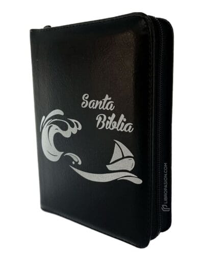 Biblia Reina Valera 1960, Símil Piel, Pequeña, con Cierre