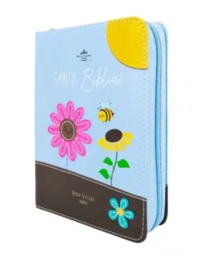 Biblia Reina Valera 1960, Símil Piel, Pequeña, con Cierre