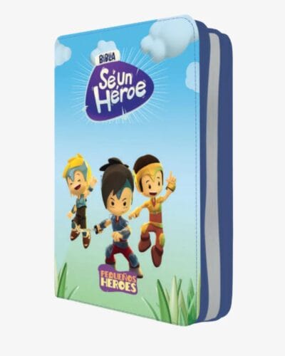 Biblia Sé un Heroe, Traducción Lenguaje Actual, Acolchada, Manual, con Cierre