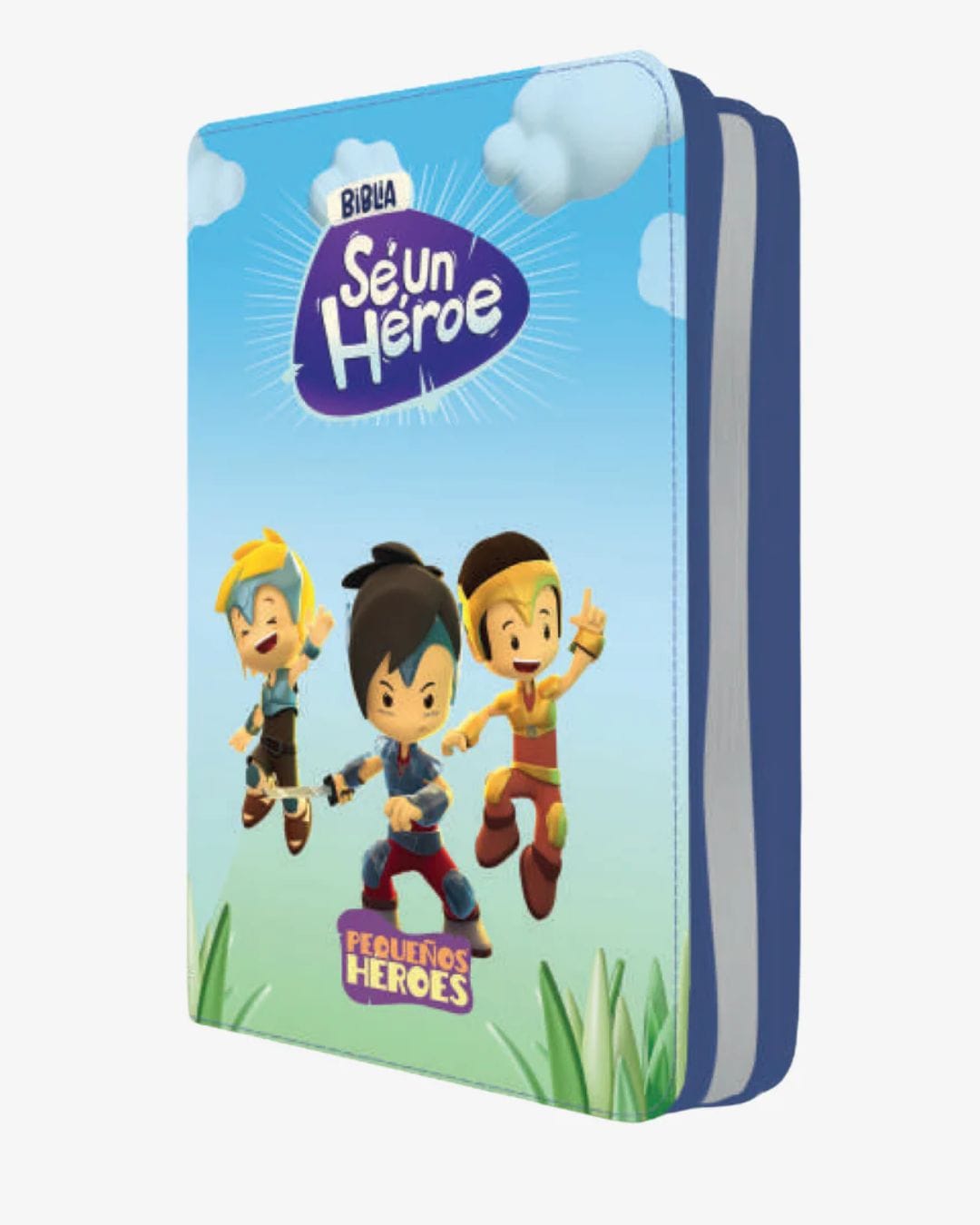 Biblia Sé un Heroe, Traducción Lenguaje Actual, Acolchada, Manual, con Cierre