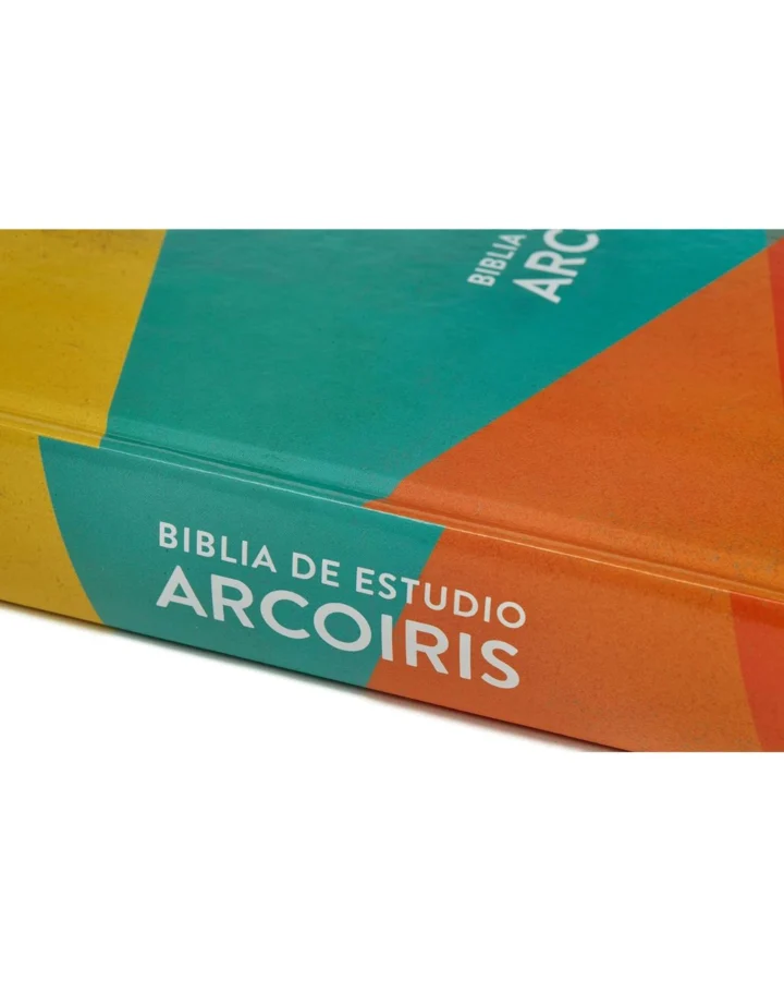 Biblia de Estudio Arco Iris, Reina Valera 1960, Tapa Dura, Grande - Imagen 2