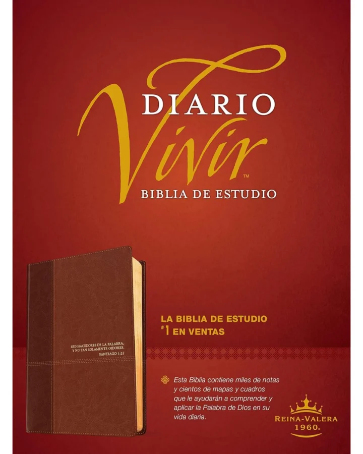 Biblia de Estudio Diario Vivir, Reina Valera 1960, Sentipiel