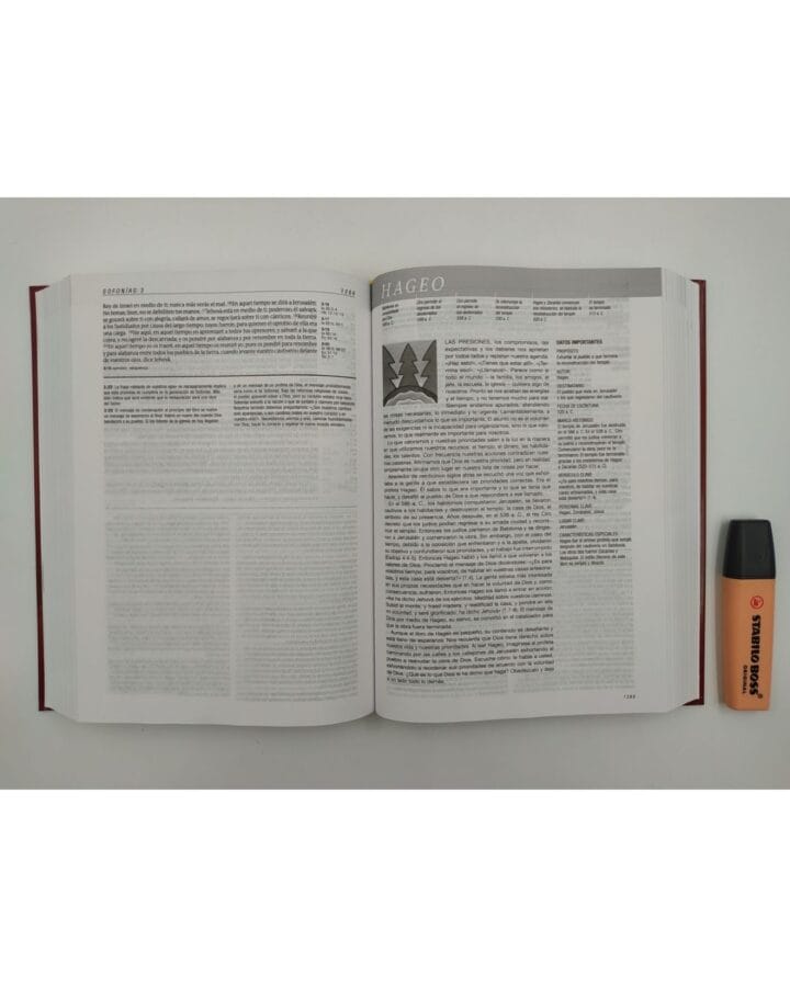 Biblia de Estudio Diario Vivir, Reina Valera 1960, Tapa Dura - Imagen 3