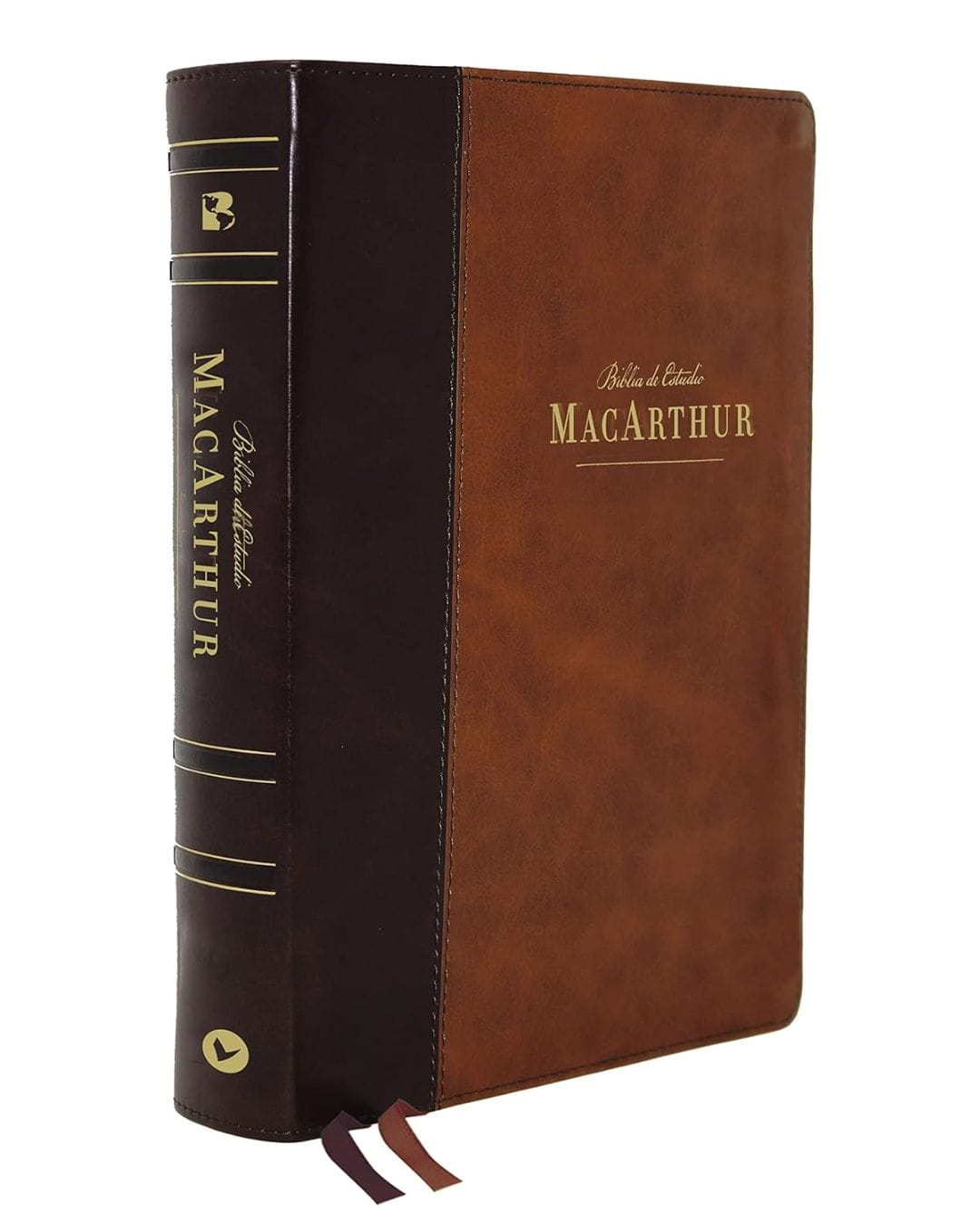 Biblia de Estudio MacArthur Nueva Biblia de Las Americas, Símil Piel, con Índice