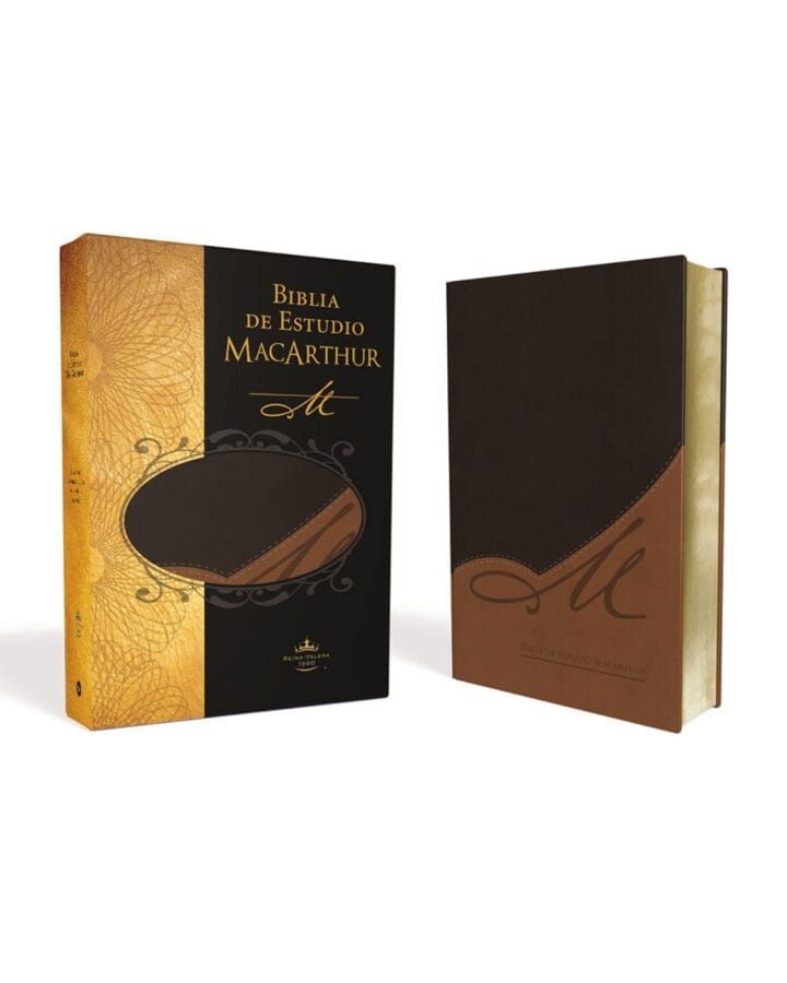 Biblia de Estudio MacArthur Reina Valera 1960, Símil Piel - Imagen 2