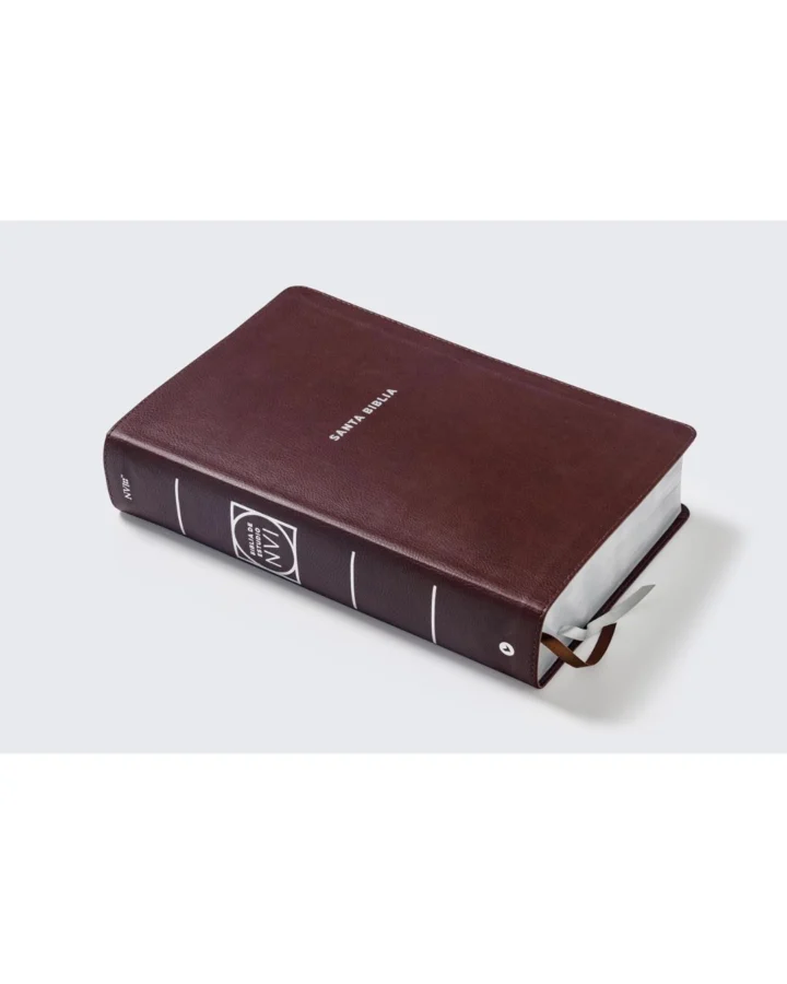 Biblia de Estudio NVI, Letra Grande, Imitación Piel, Gigante - Imagen 2