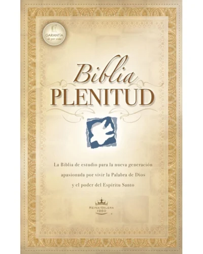 Biblia de Estudio Plenitud, Reina Valera 1960, Piel, Grande