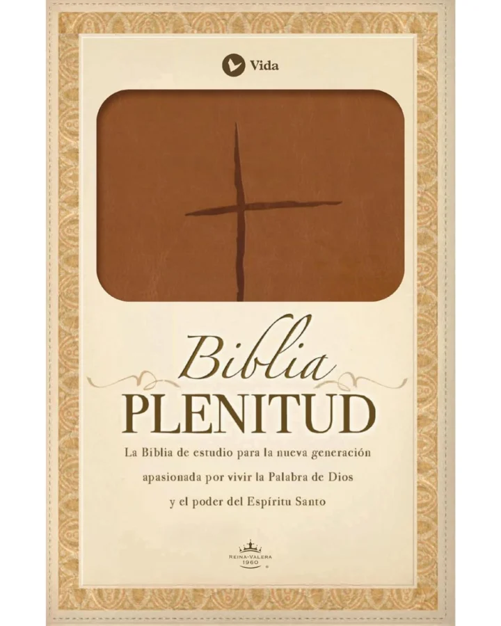 Biblia de Estudio Plenitud, Reina Valera 1960, Símil Piel, Grande - Imagen 2