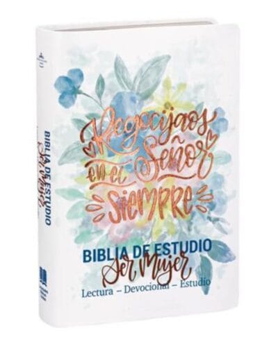 Biblia de Estudio Ser Mujer, Reina Valera 1930, Letra Grande, Piel, con Índice