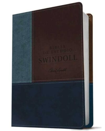 Biblia de Estudio Swindoll, Nueva Traducción Viviente, Símil Piel