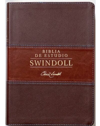 Biblia de Estudio Swindoll, Nueva Traducción Viviente, Símil Piel