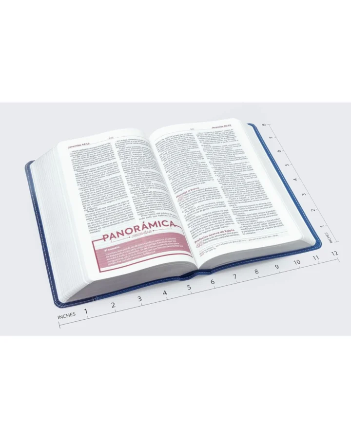 Biblia de Estudio para Jóvenes, Reina Valera 1960, Símil Piel, Manual - Imagen 5