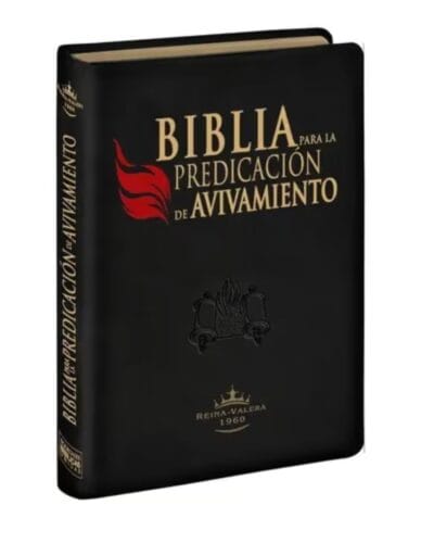 Biblia de la Predicación de Avivamiento Reina Valera 1960, Letra Grande, Símil Piel, con Índice