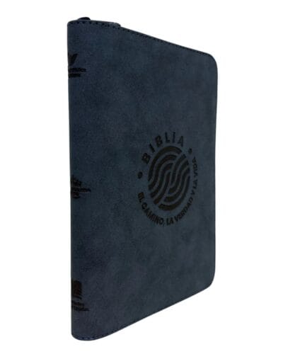 Biblia el Camino, la Verdad y la Vida Reina Valera 1960, Letra Grande, Símil Piel, Manual, con Cierre
