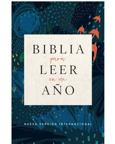 Biblia para Leer en un Año Nueva Versión Internacional, Símil Piel, Manual