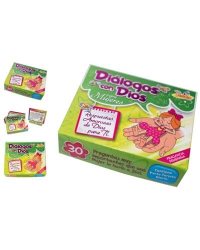 Cajita de oraciones Diálogos con Dios para mujeres