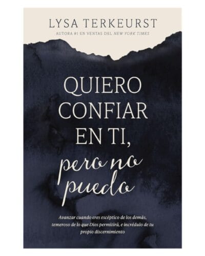 Quiero confiar en ti, pero no puedo