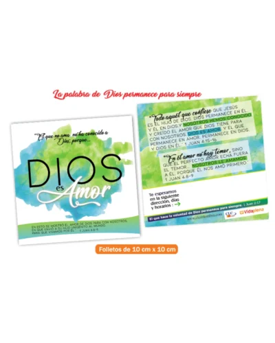 Tratados evangelísticos - Dios es amor
