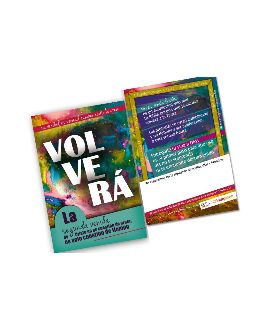 Tratado evangelístico - Volverá