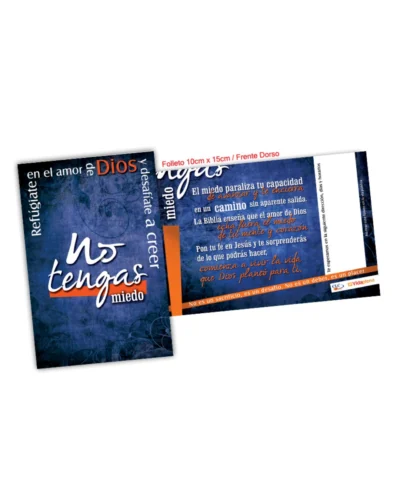Tratados evangelísticos -  No tengas miedo