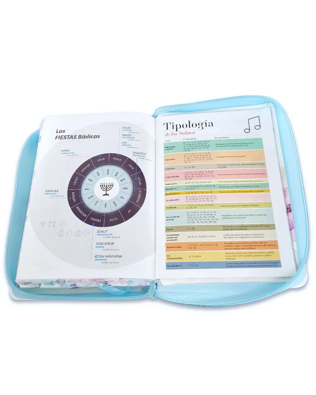 Biblia Pequeña Reina Valera 1960 | Letra Grande Azul Claro - Imagen 3