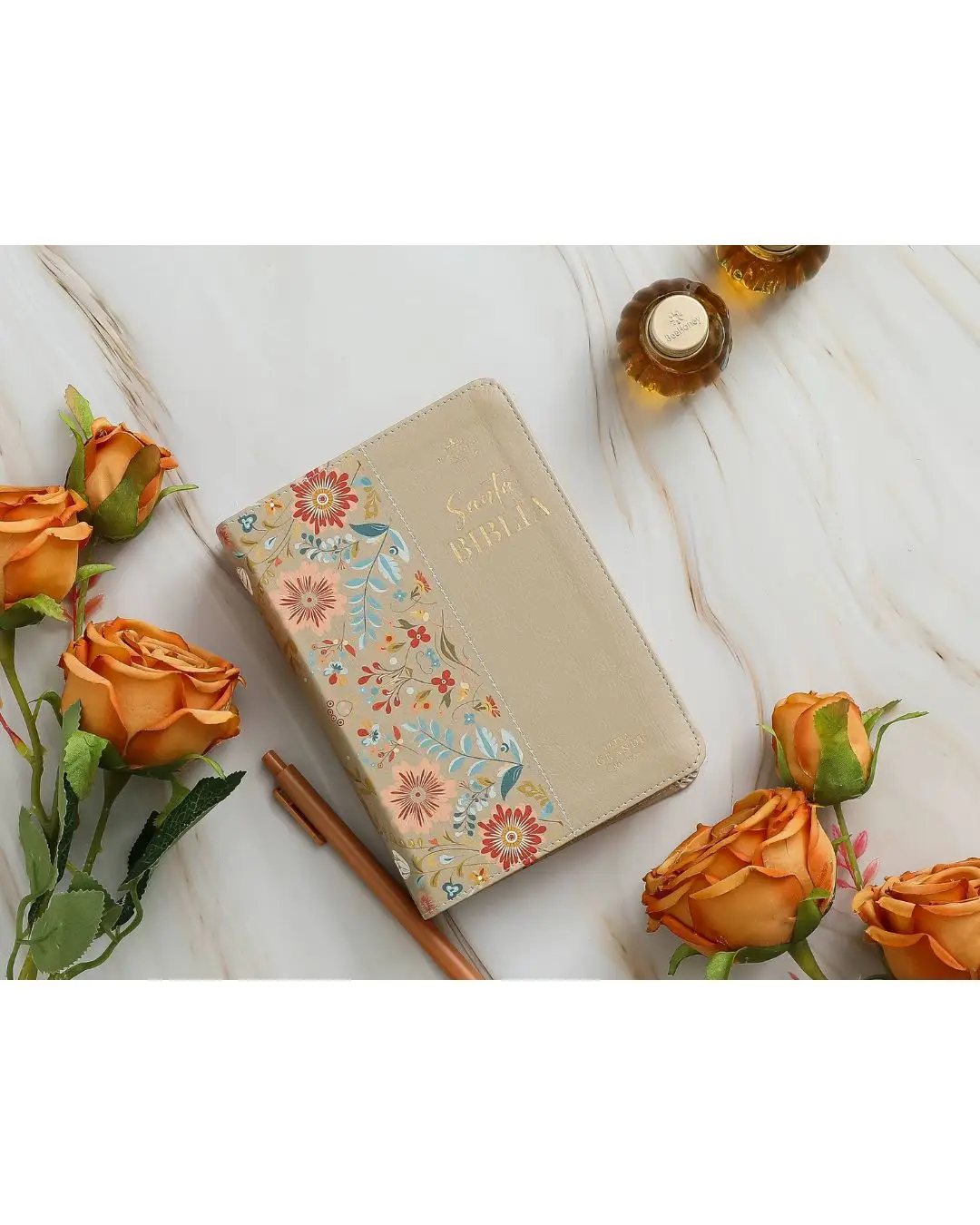 Biblia Pequeña Reina Valera 1960 | Letra Grande Beige - Imagen 2