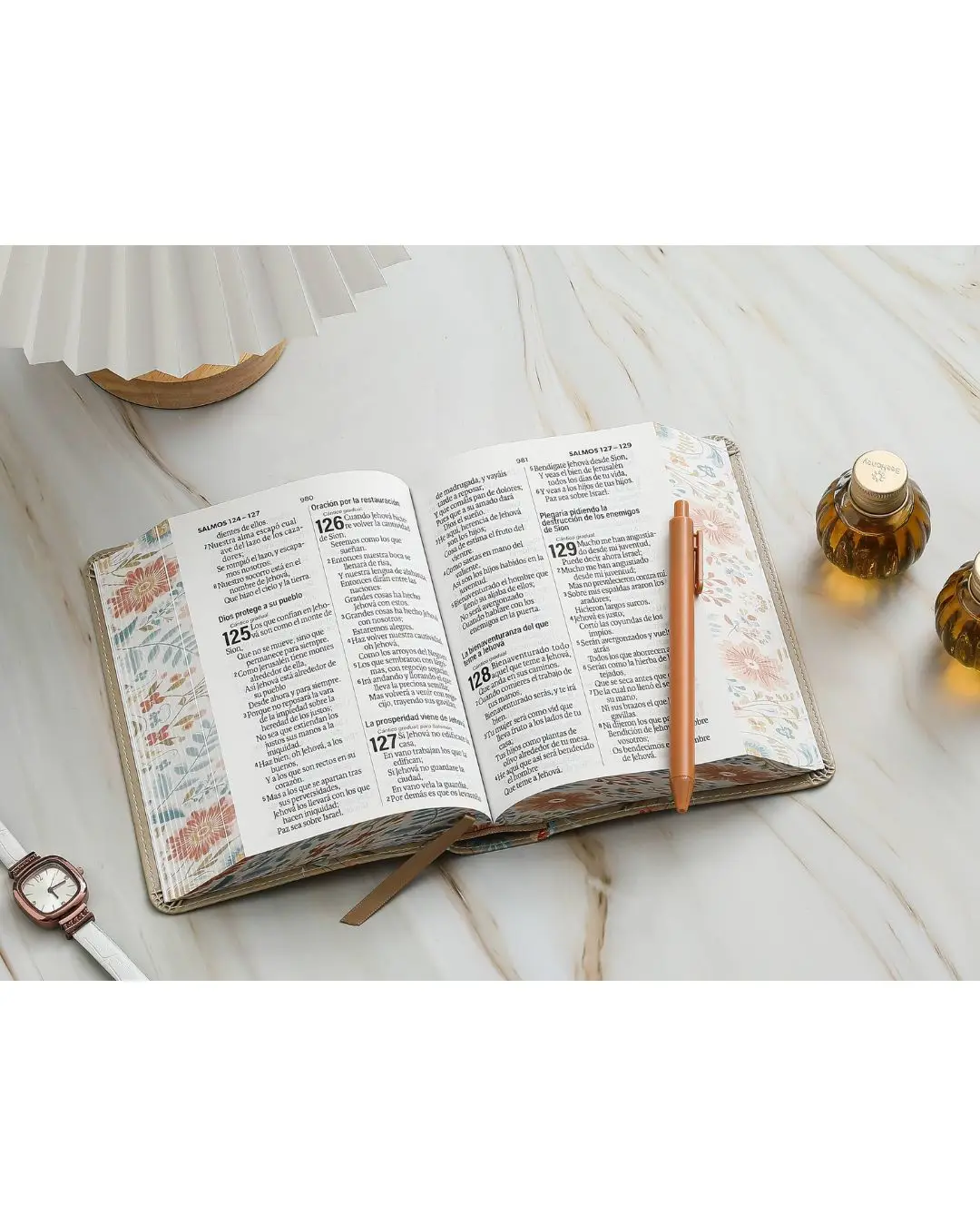 Biblia Pequeña Reina Valera 1960 | Letra Grande Beige - Imagen 4