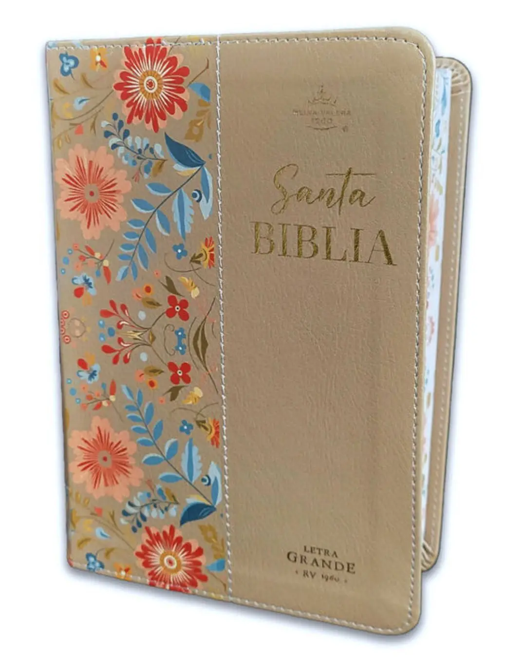 Biblia Pequeña Reina Valera 1960 | Letra Grande Beige