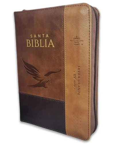 Biblia Pequeña Reina Valera 1960 | Letra Grande Café Aguila