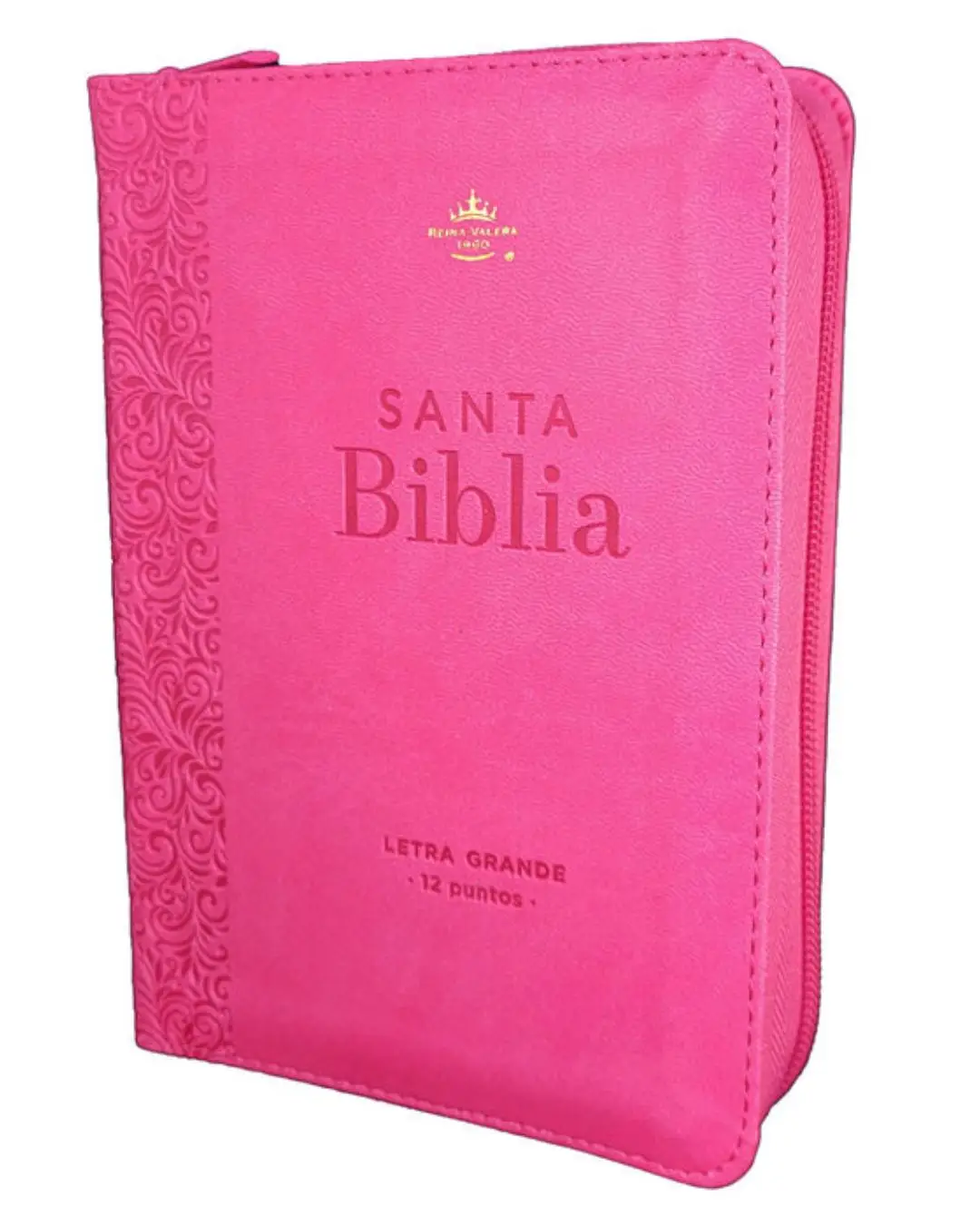 Biblia Pequeña Reina Valera 1960 | Letra Grande Fucsia